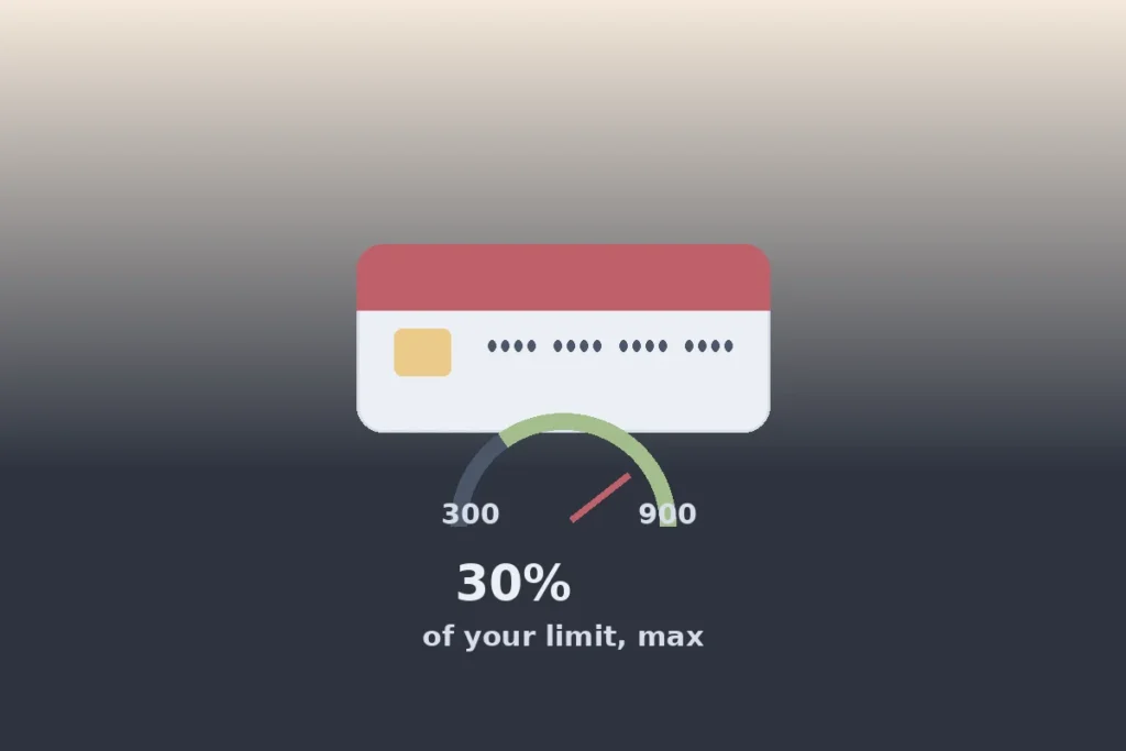 Credit card and statement on a kitchen table, symbolizing building credit history