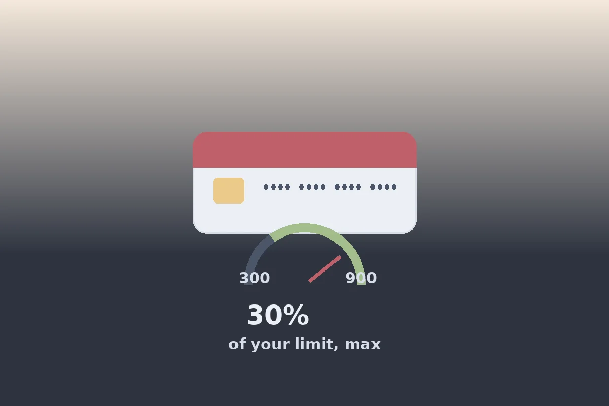 Credit card and statement on a kitchen table, symbolizing building credit history